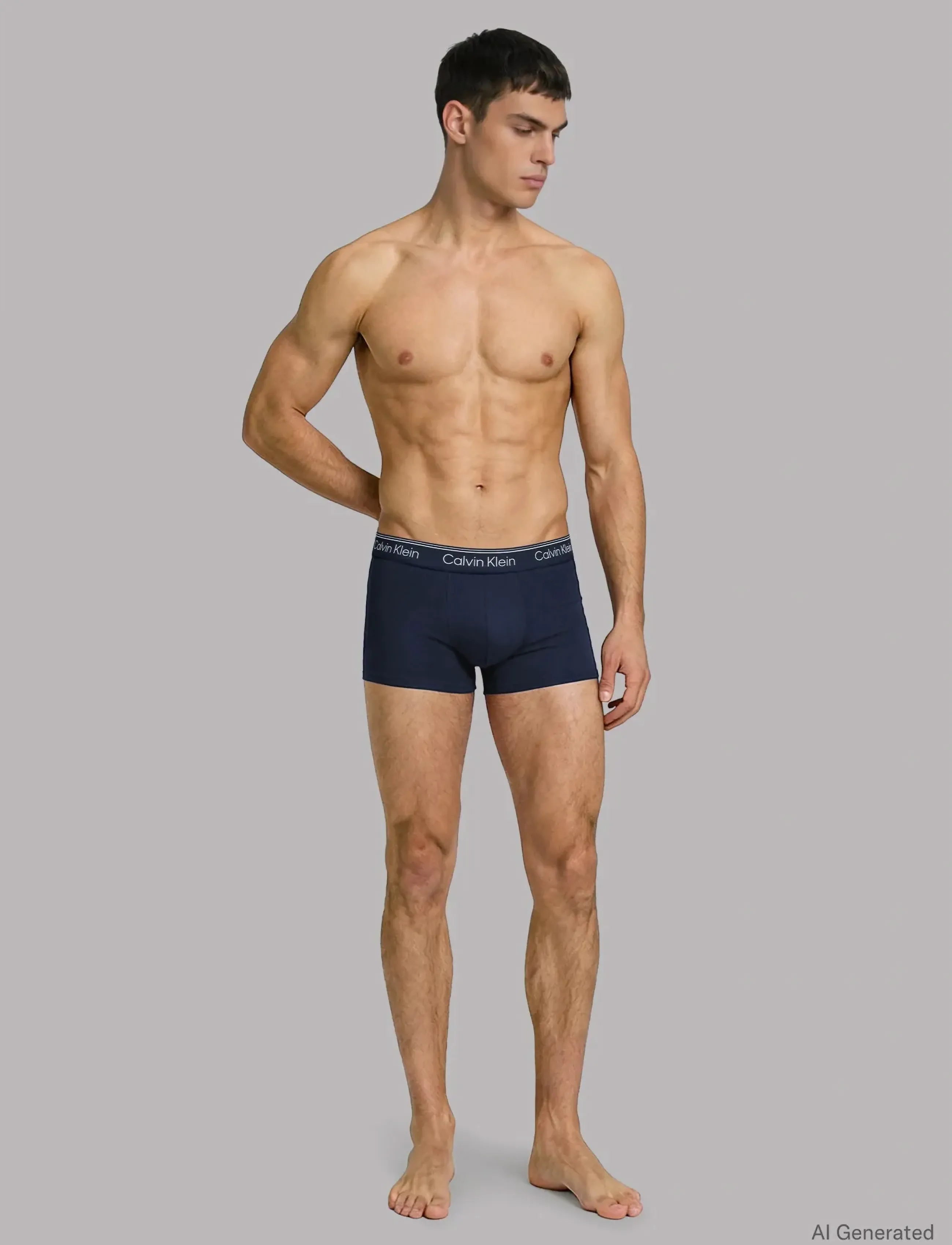 Calvin Klein - LOW RISE TRUNK 3PK - multipack underbukser - shoreline cut circles shoreline mis - 2