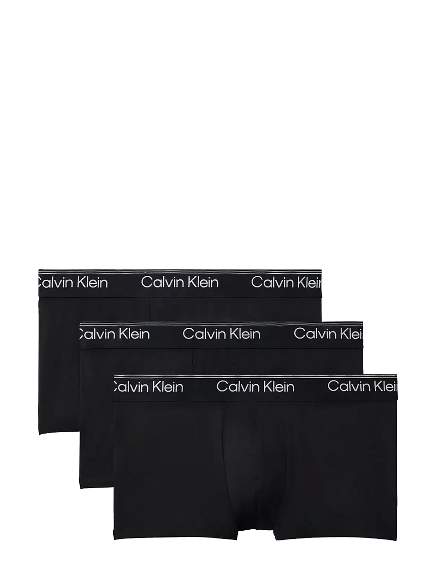 Calvin Klein - LOW RISE TRUNK 3PK - unterhosen im multipack - 3 black - 1