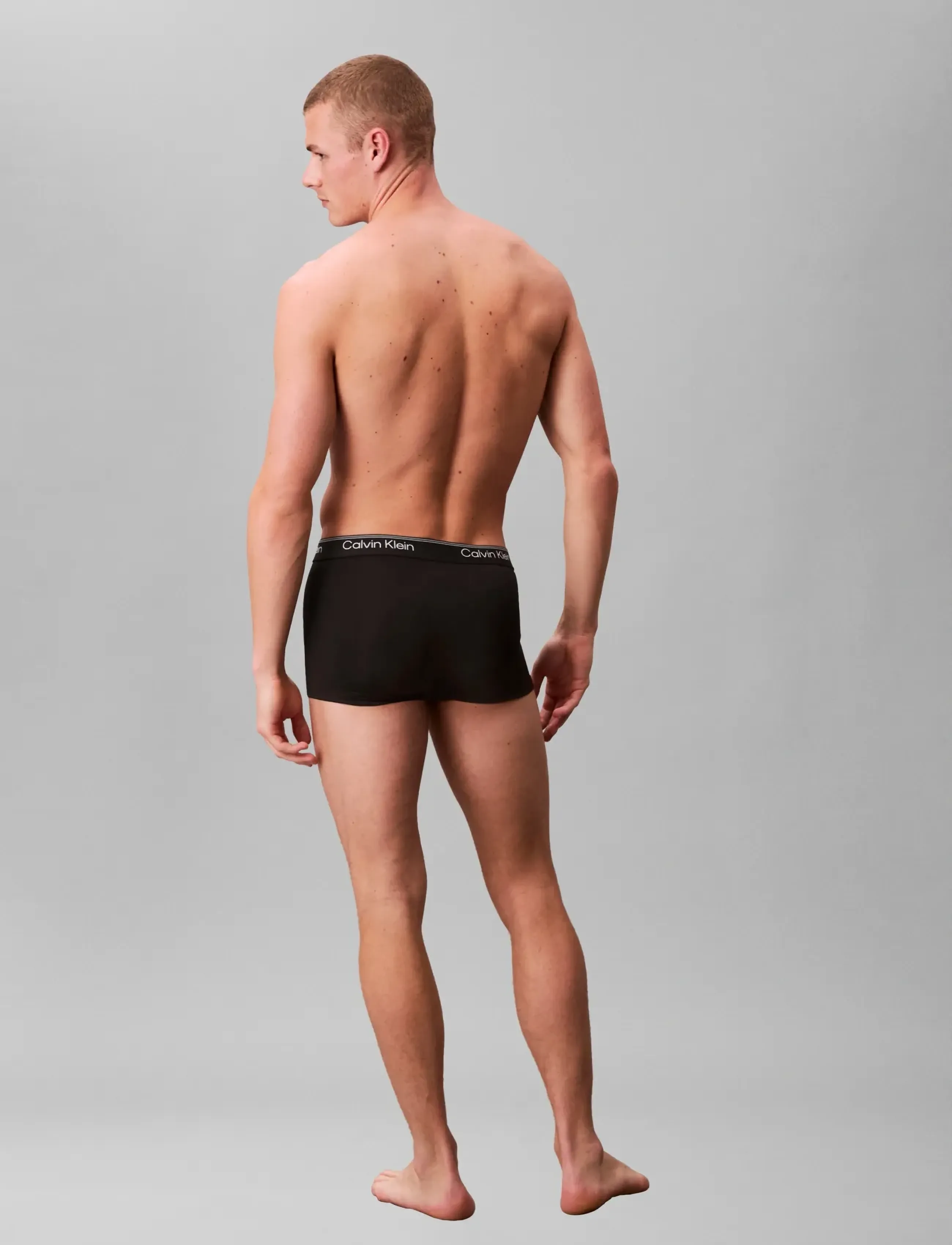 Calvin Klein - LOW RISE TRUNK 3PK - boxerkalsonger - 3 black - 2