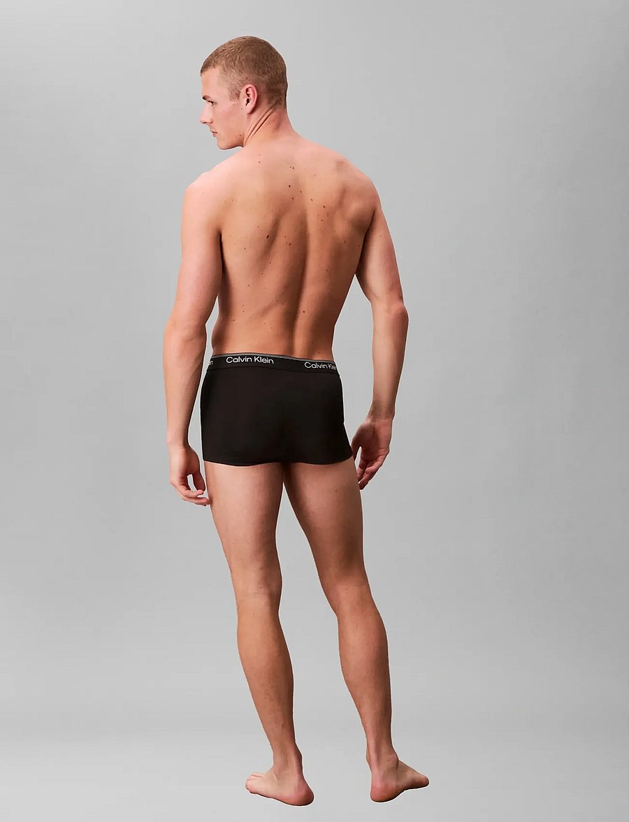 Calvin Klein - LOW RISE TRUNK 3PK - unterhosen im multipack - 3 black - 2