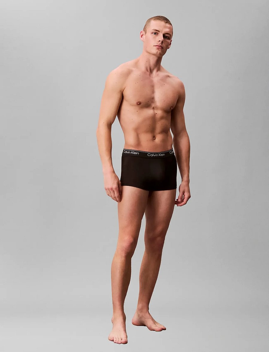 Calvin Klein - LOW RISE TRUNK 3PK - unterhosen im multipack - 3 black - 3