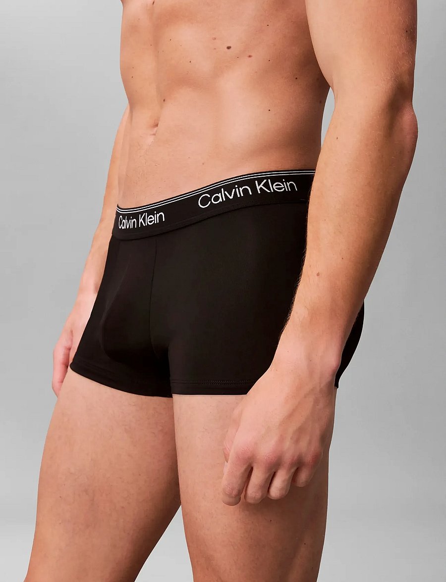 Calvin Klein - LOW RISE TRUNK 3PK - unterhosen im multipack - 3 black - 4