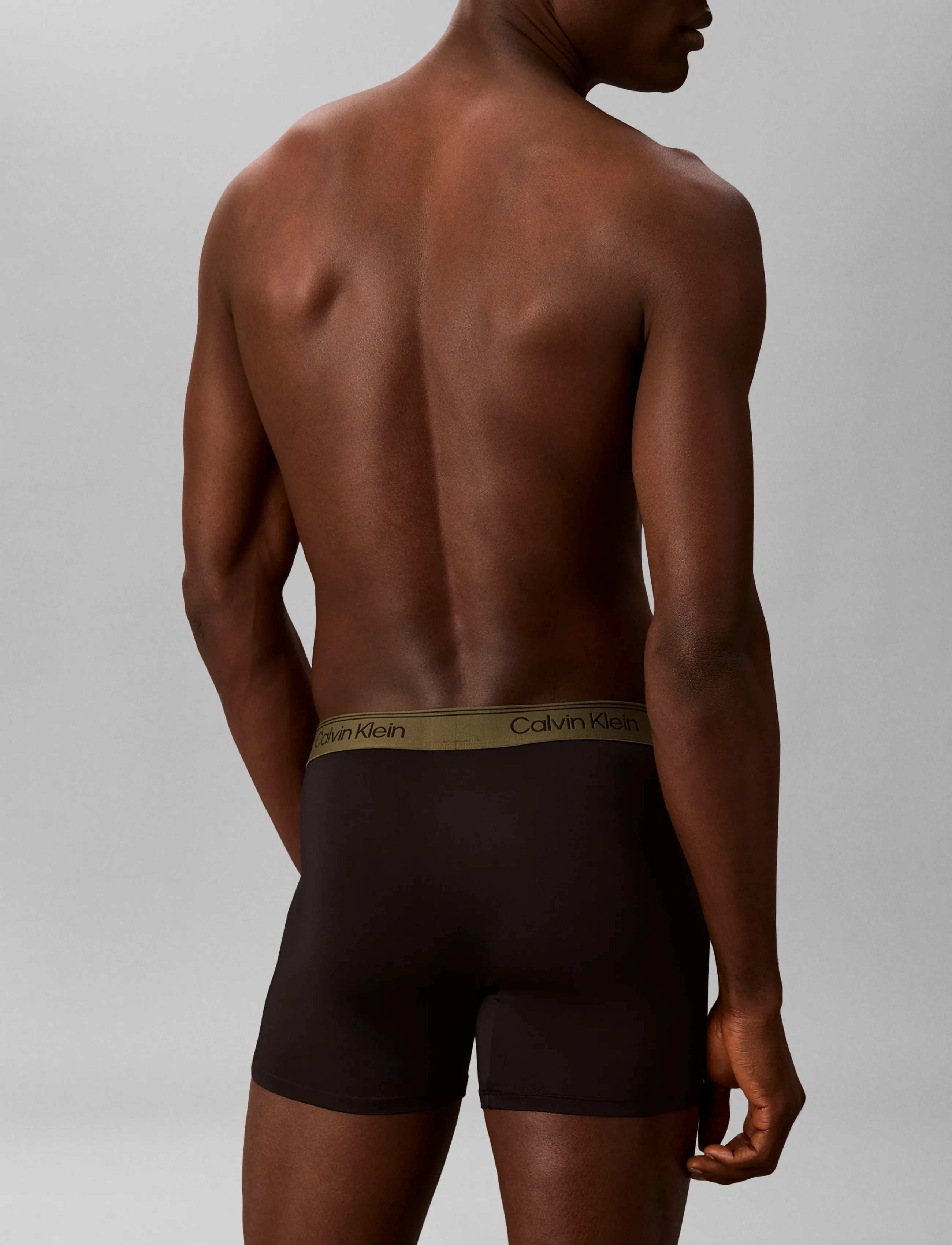 Calvin Klein - BOXER BRIEF 3PK - multipack kalsonger - black w  bronze flash wb black oliv - 4