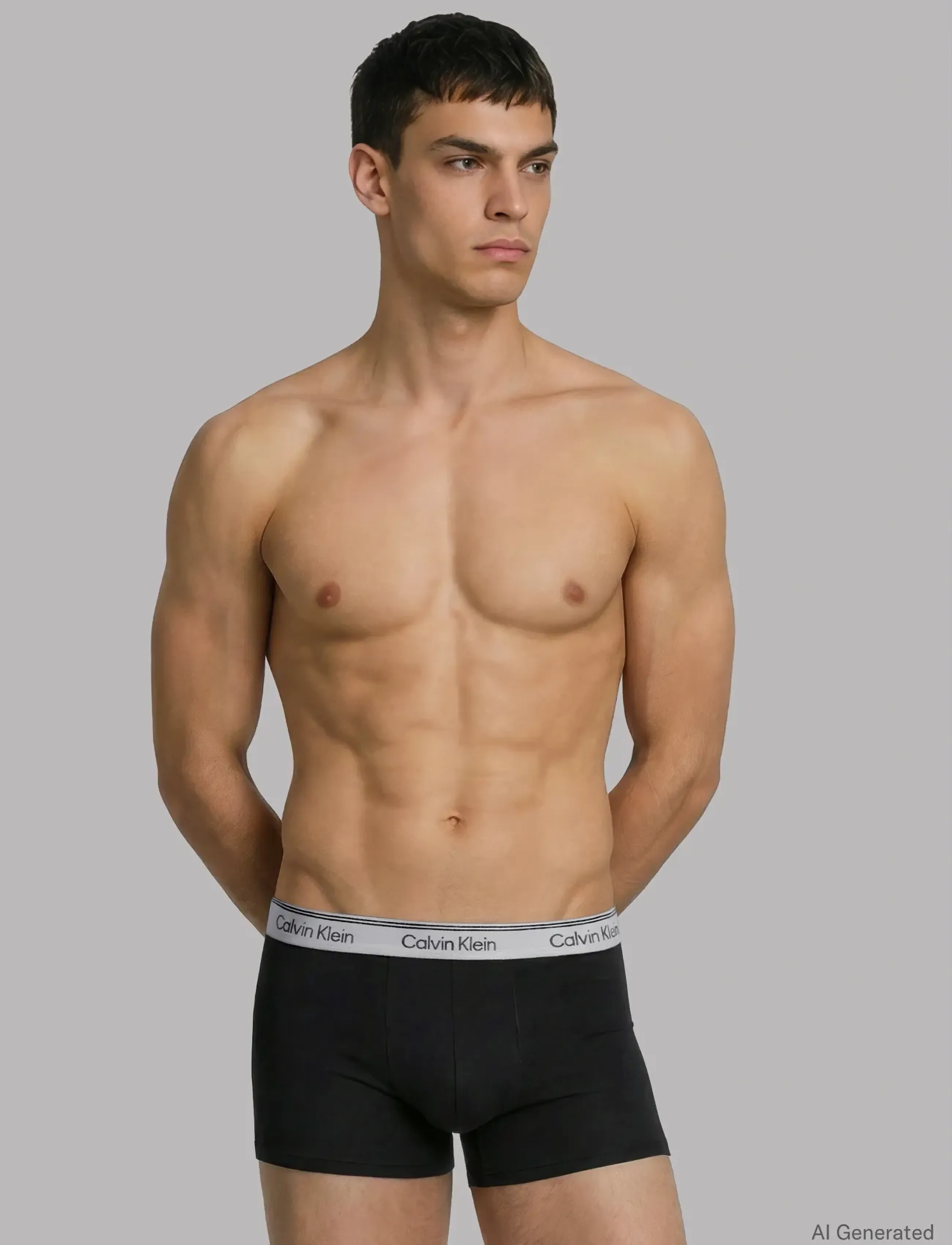 Calvin Klein BOXER BRIEF 5PK - Underwear - BLACK BODIES W  BLACK LIGHT CAST FE / black