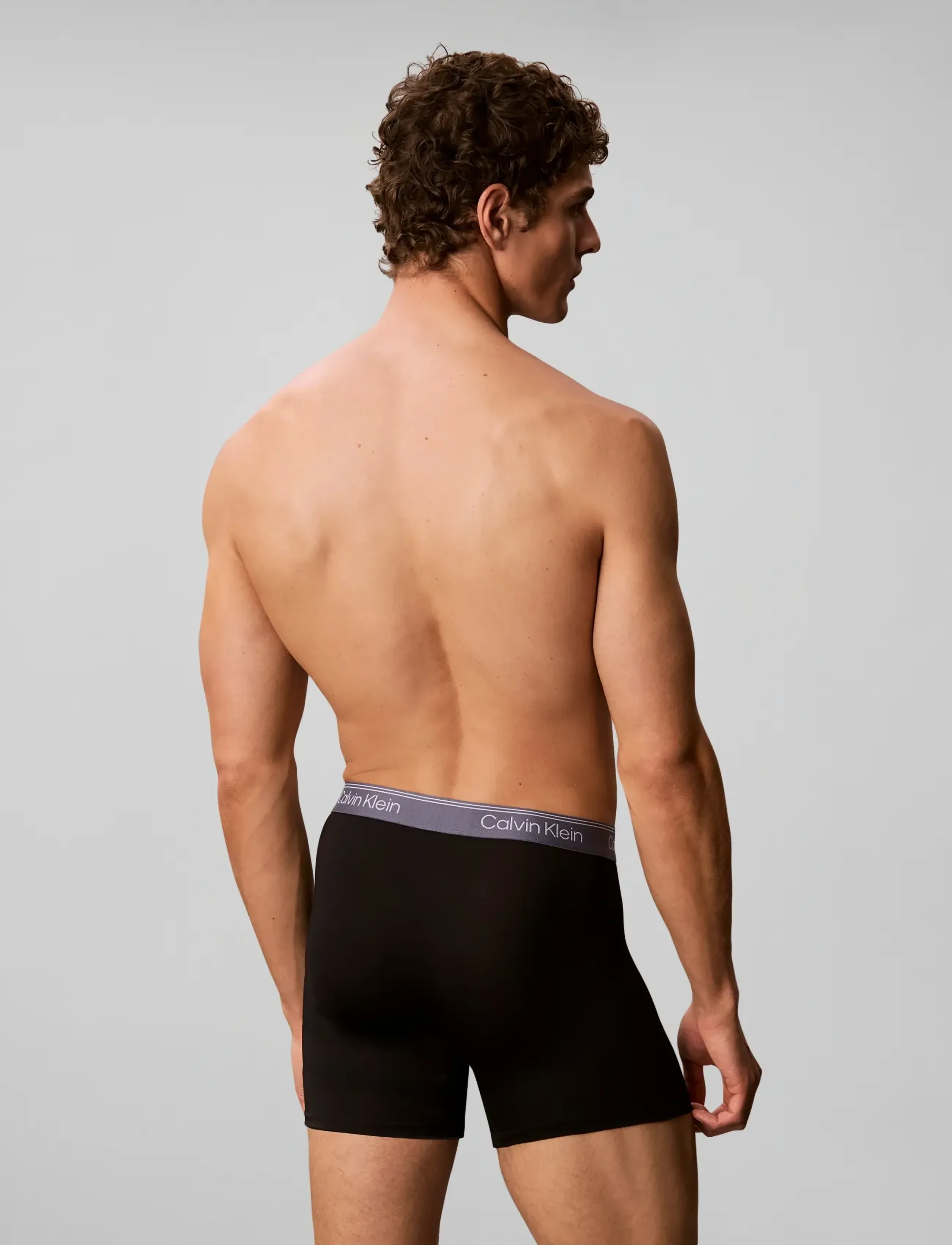 Calvin Klein - BOXER BRIEF 5PK - black black bodies w  harbor mist c - 3