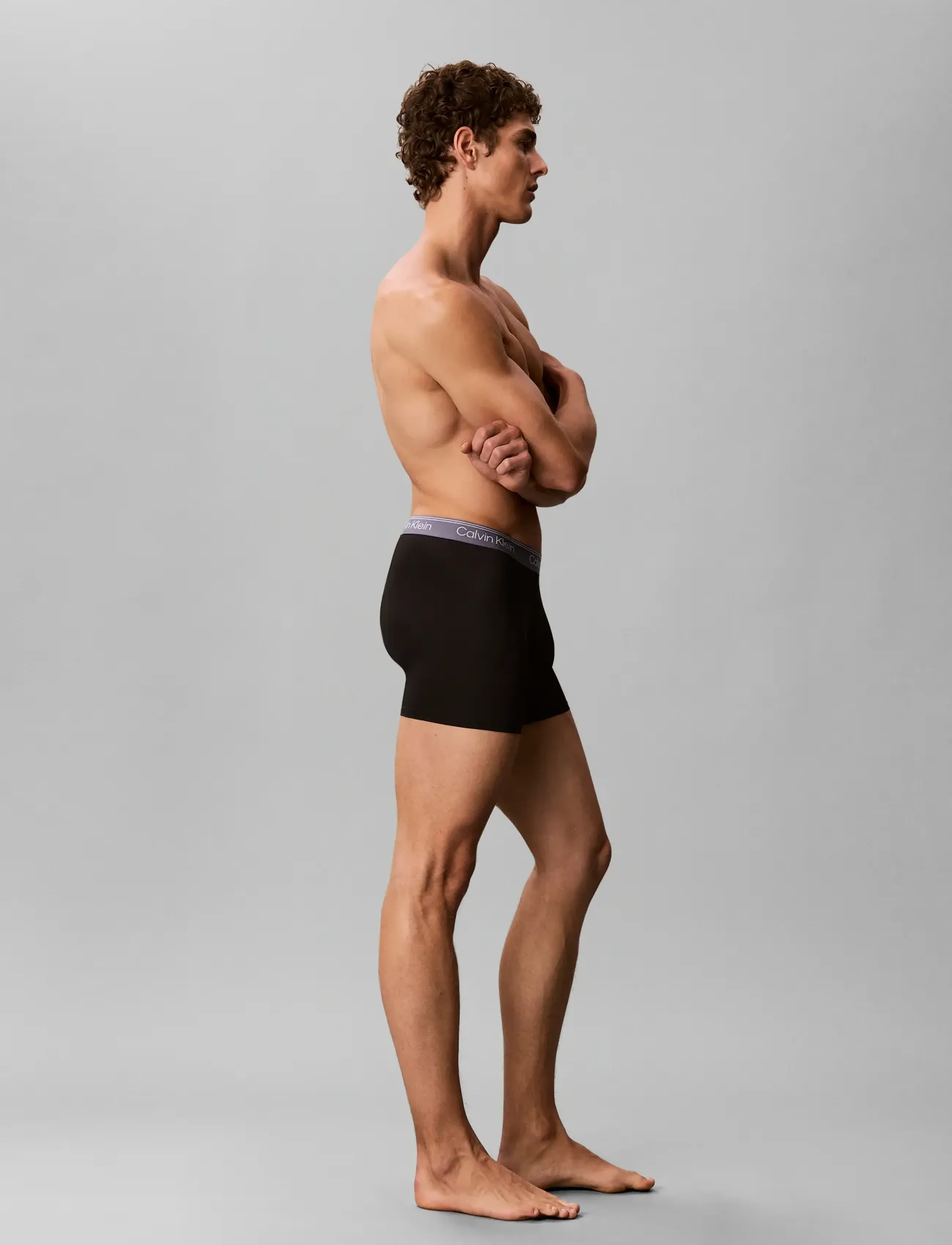 Calvin Klein - BOXER BRIEF 5PK - black black bodies w  harbor mist c - 4