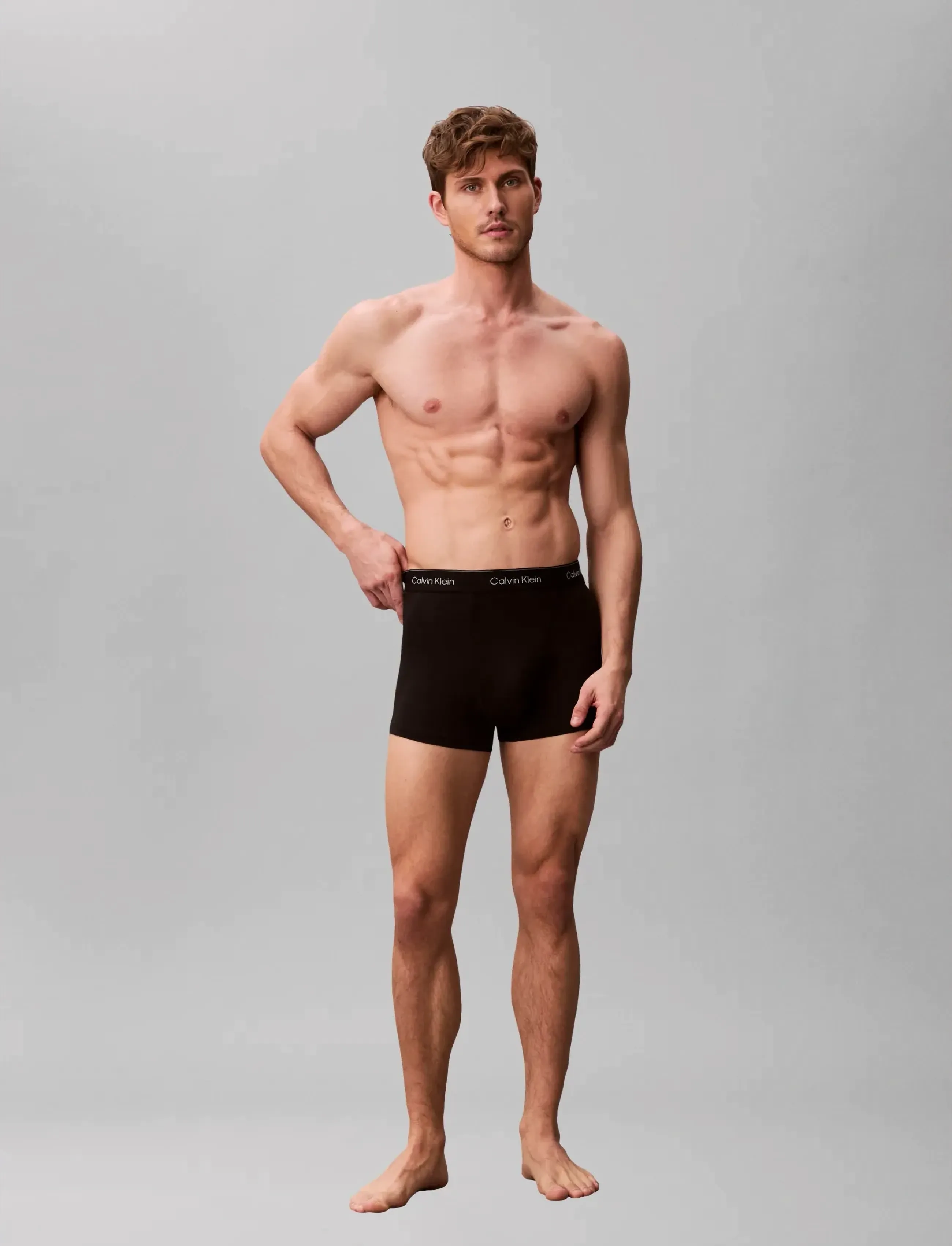Calvin Klein - RELAXED FIT TRUNK 5PK - multipack underbukser - black wb  blue descent wb  green bl - 4
