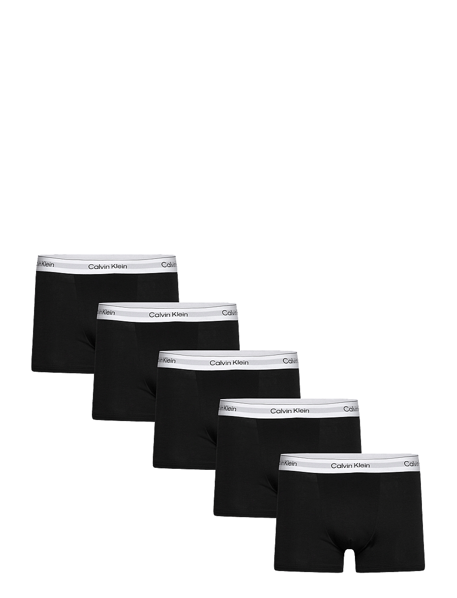 Calvin Klein - RELAXED FIT TRUNK 5PK - unterhosen im multipack - black black black black black - 1