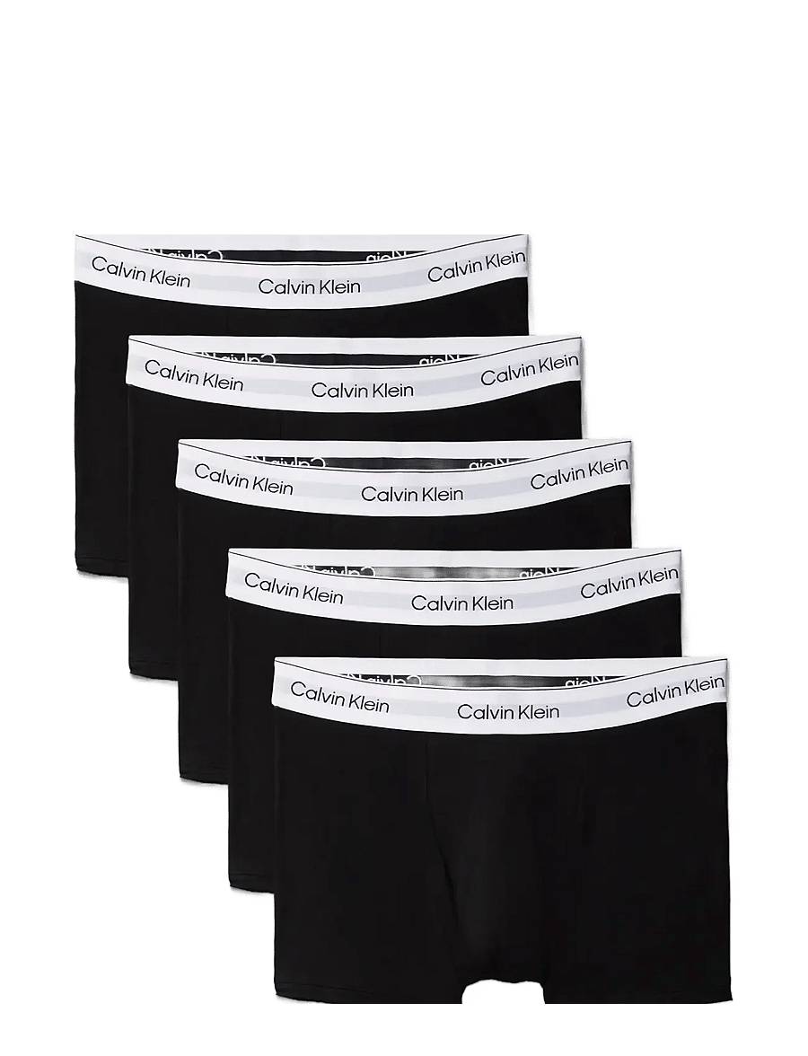 Calvin Klein - RELAXED FIT TRUNK 5PK - unterhosen im multipack - black black black black black - 2