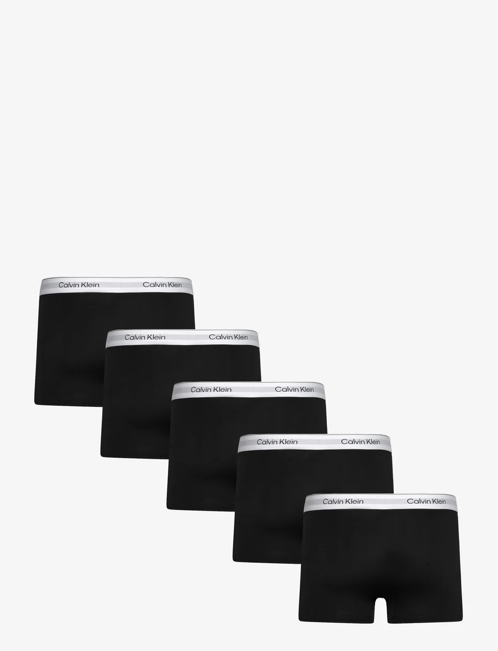 Calvin Klein - RELAXED FIT TRUNK 5PK - aluspükste mitmikpakk - black black black black black - 5