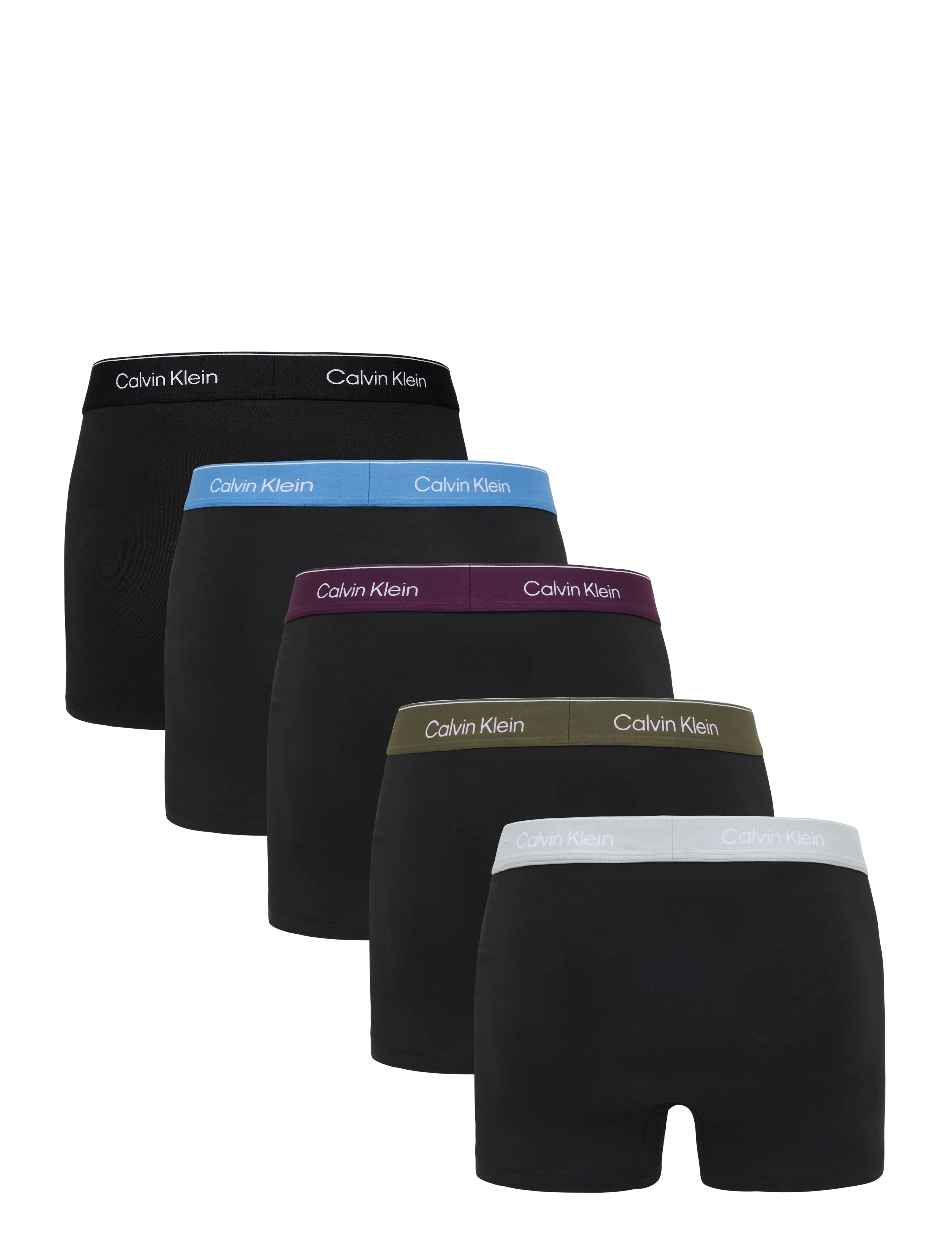Calvin Klein - RELAXED FIT TRUNK 5PK - multipack underbukser - black bodies w  black harbor mist d - 2