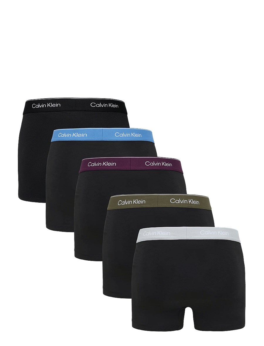 Calvin Klein - RELAXED FIT TRUNK 5PK - multipakk aluspüksid - black bodies w black harbor mist d - 2
