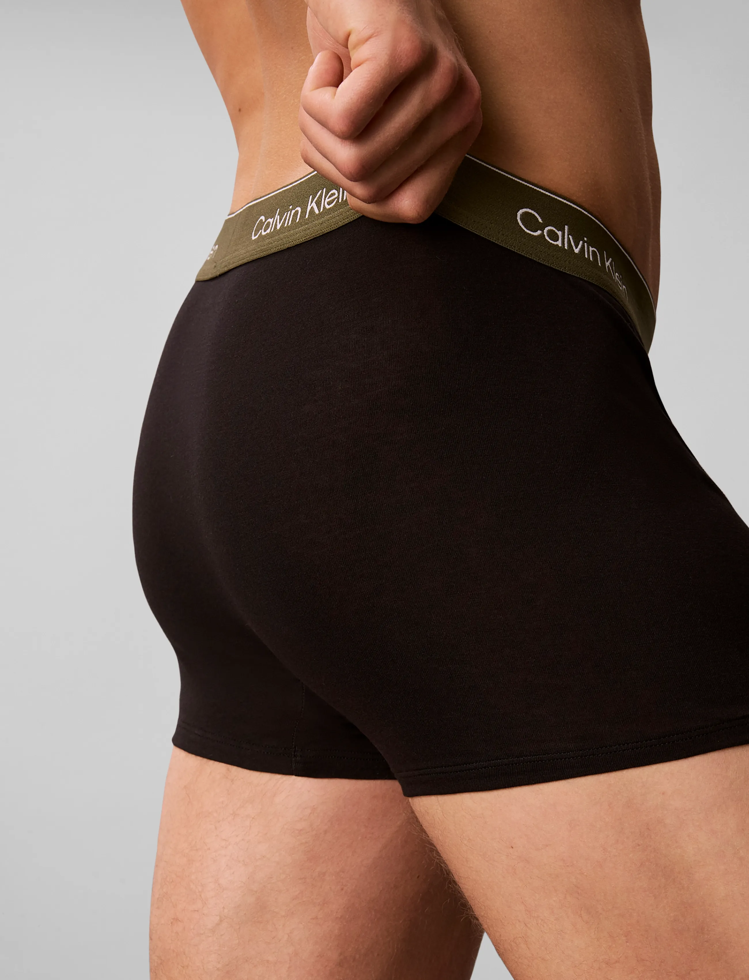 Calvin Klein - RELAXED FIT TRUNK 5PK - multipack underbukser - black bodies w  black harbor mist d - 3