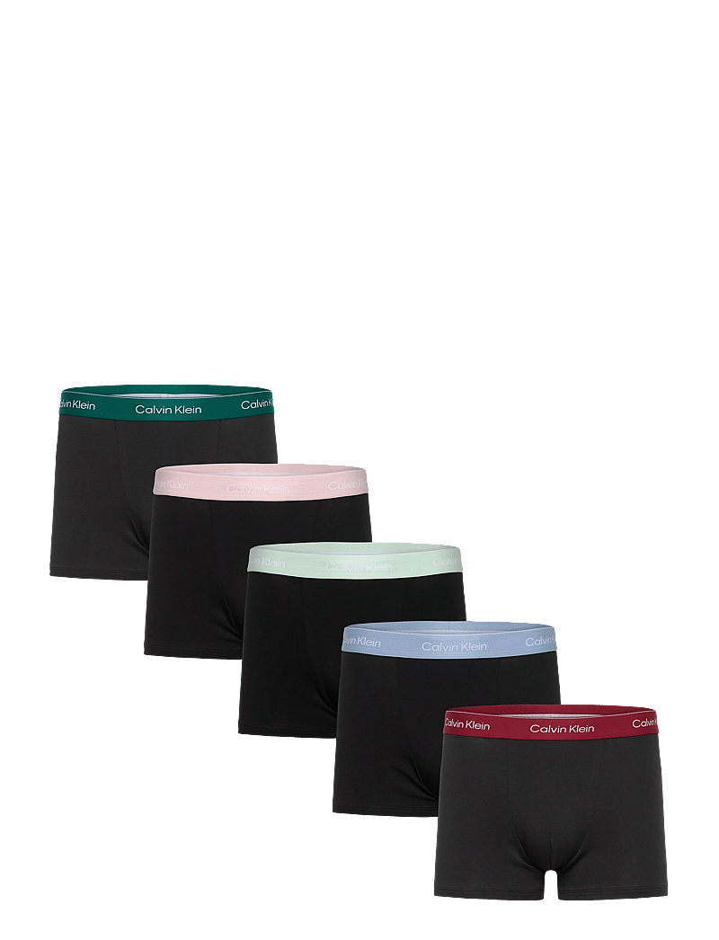 Calvin Klein - RELAXED FIT TRUNK 5PK - multipack underbukser - black bodies w turf fall berry fro - 0