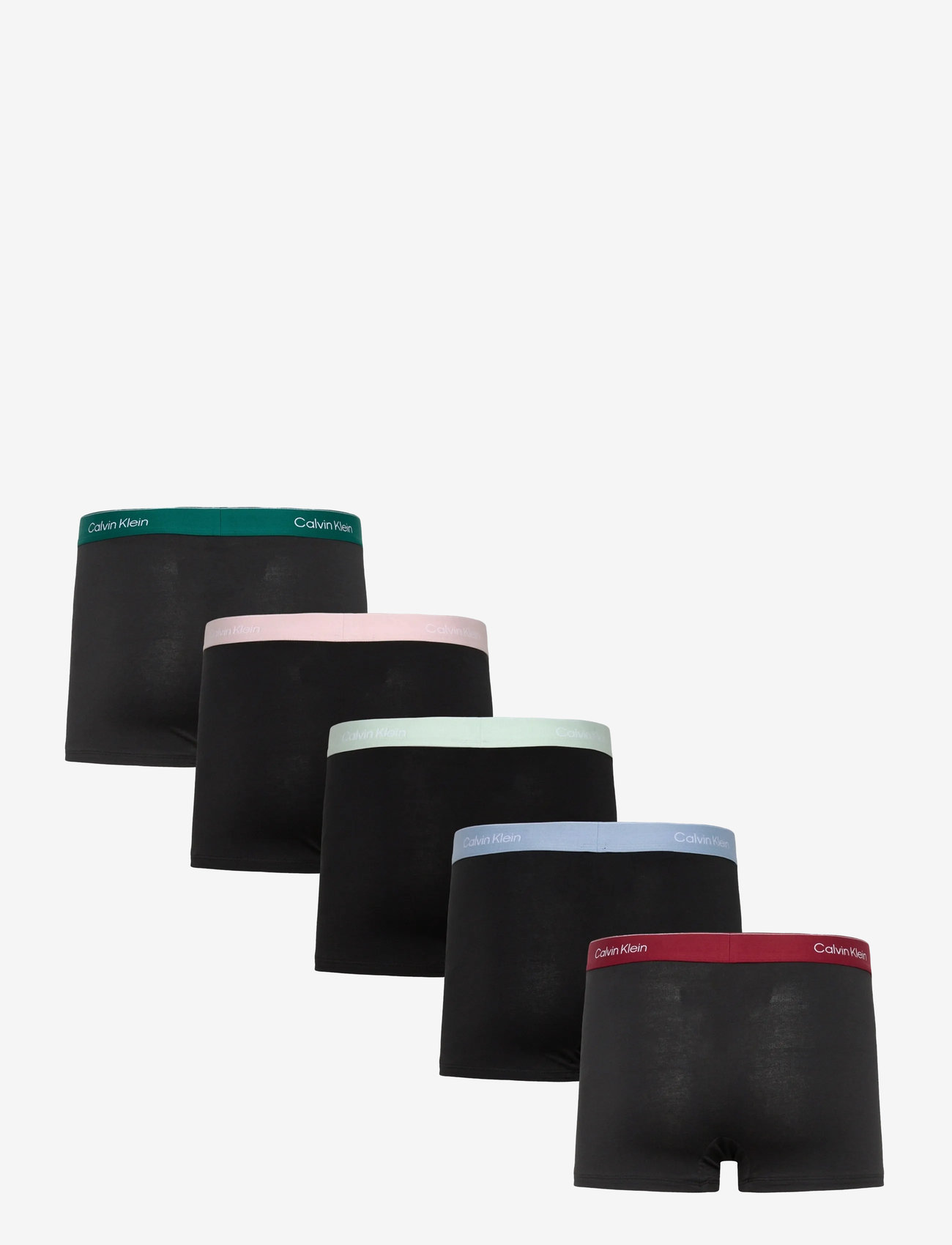 Calvin Klein - RELAXED FIT TRUNK 5PK - unterhosen im multipack - black bodies w  turf fall berry fro - 1