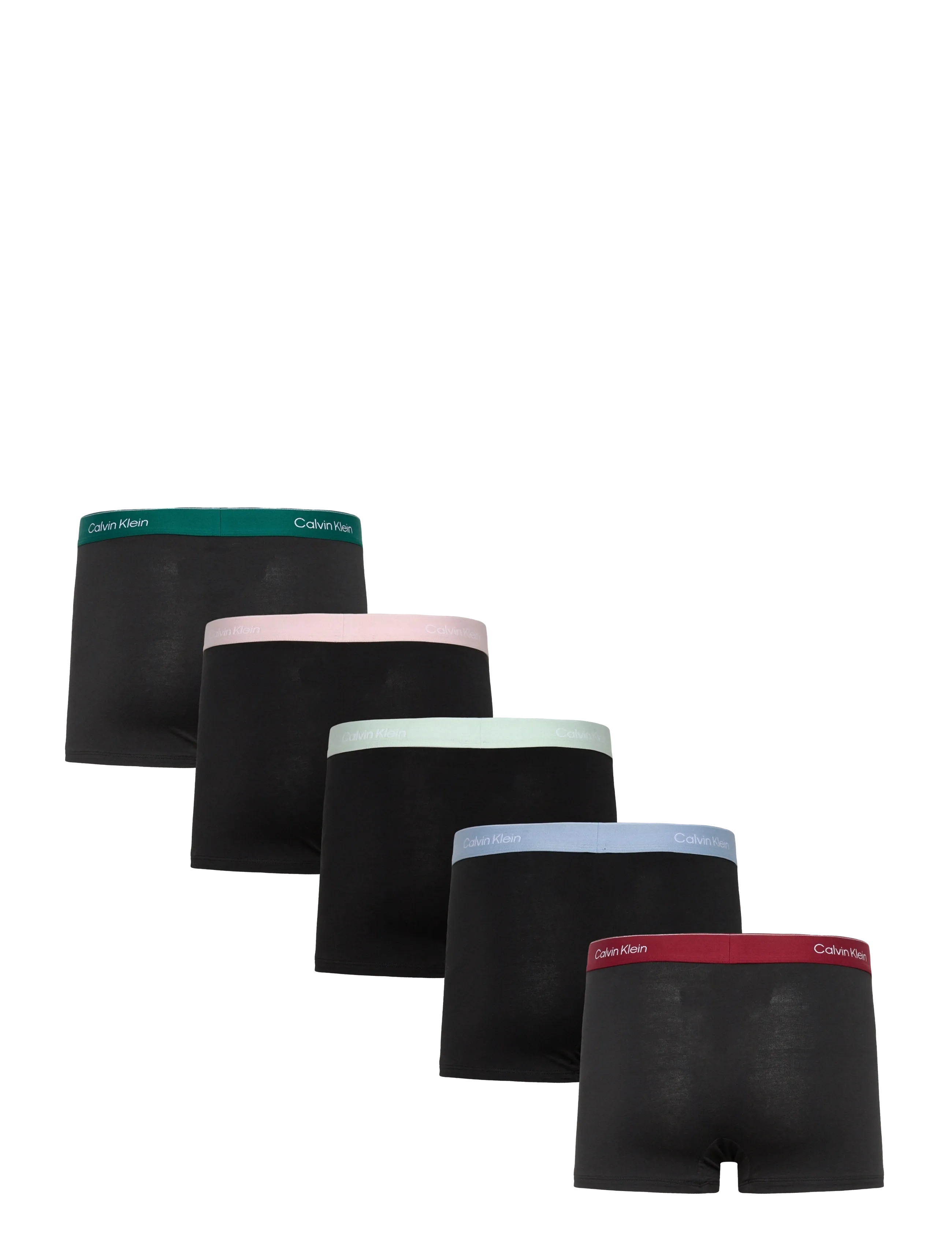 Calvin Klein - RELAXED FIT TRUNK 5PK - multipack underbukser - black bodies w  turf fall berry fro - 1