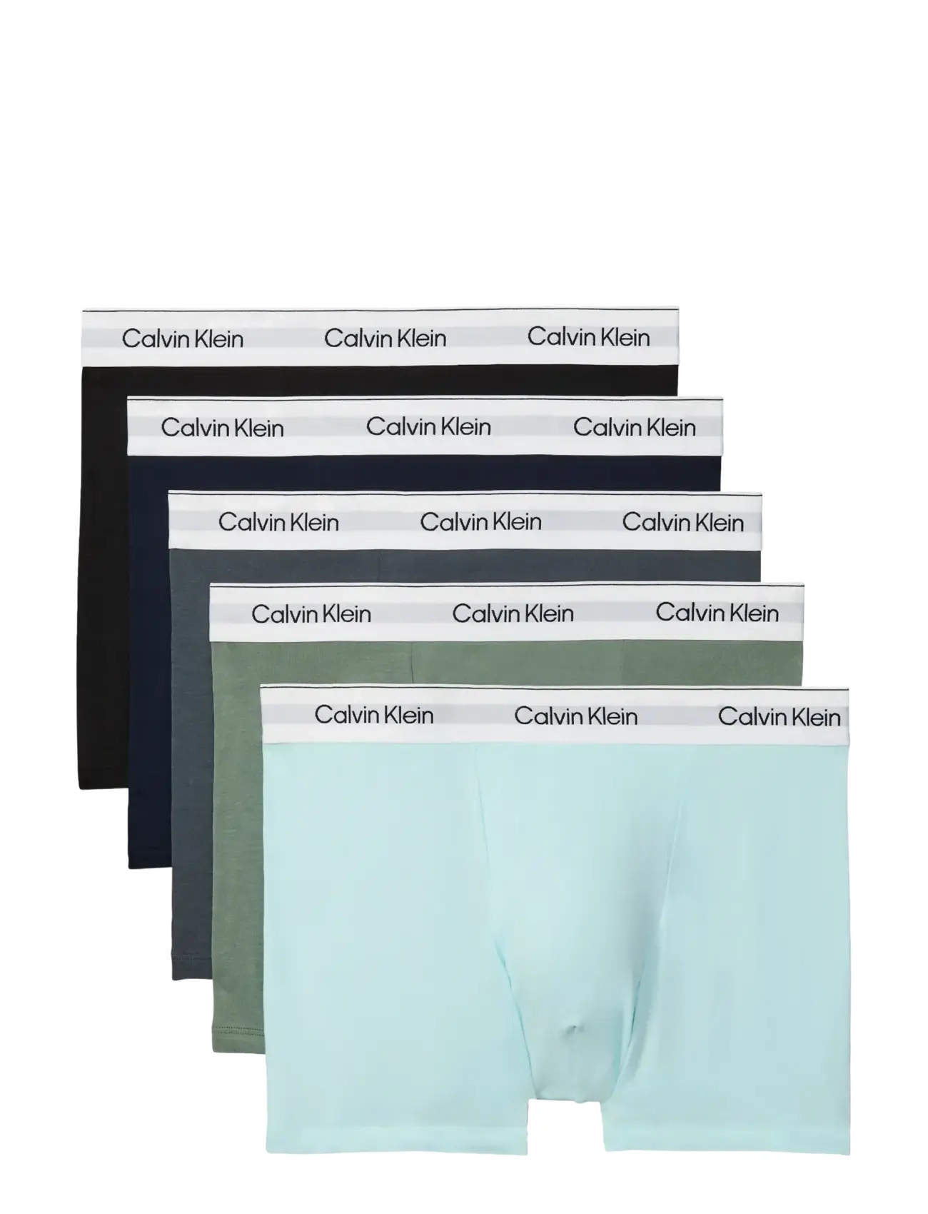 CALVIN KLEIN Relaxed Fit Trunk 5Pk Blau - XL - Herren