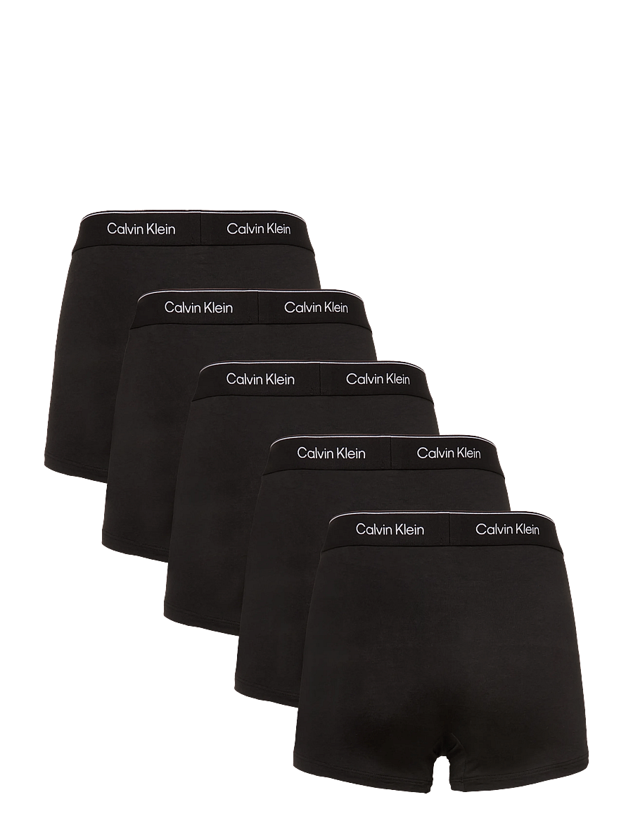 Calvin Klein - RELAXED FIT TRUNK 5PK - multipack underpants - black w dtm wb - 2