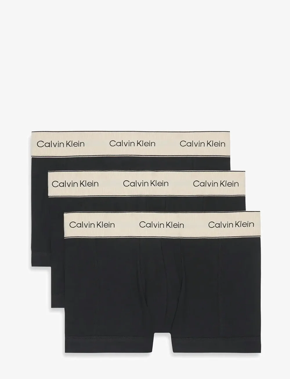 Calvin Klein - TRUNK 3PK - unterhosen im multipack - black/black/black - 1