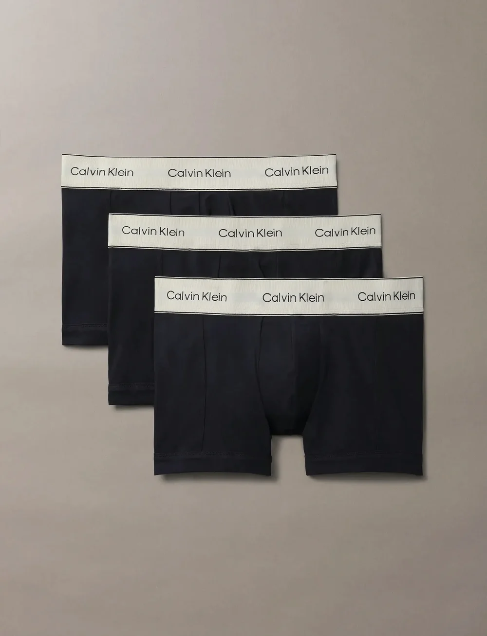 Calvin Klein - TRUNK 3PK - unterhosen im multipack - black/black/black - 0