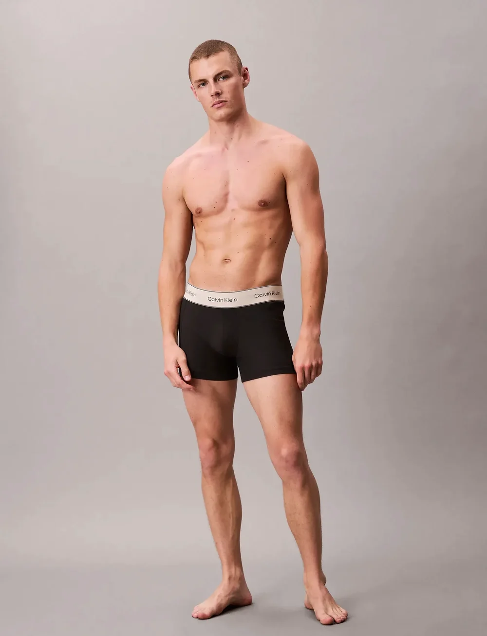 Calvin Klein - TRUNK 3PK - unterhosen im multipack - black/black/black - 3