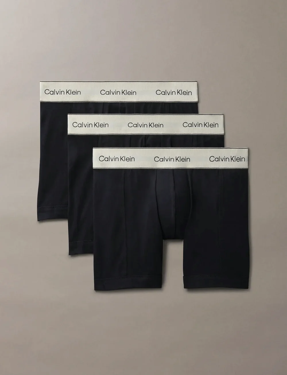 Calvin Klein - BOXER BRIEF 3PK - aluspükste mitmikpakk - black/black/black - 0