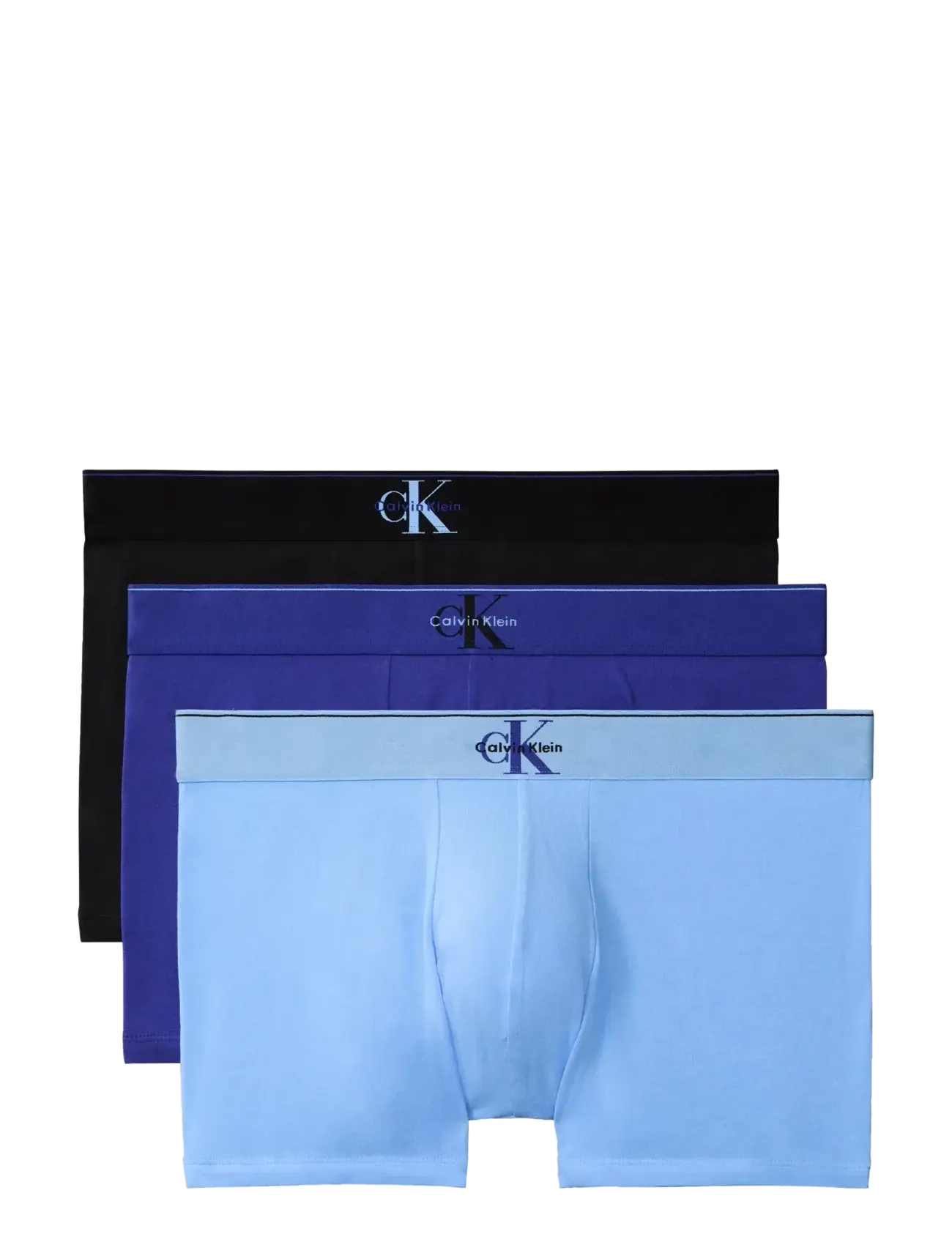 TRUNK 3PK - BLACK W  BLUE RIVER FOG BLUE RIVER