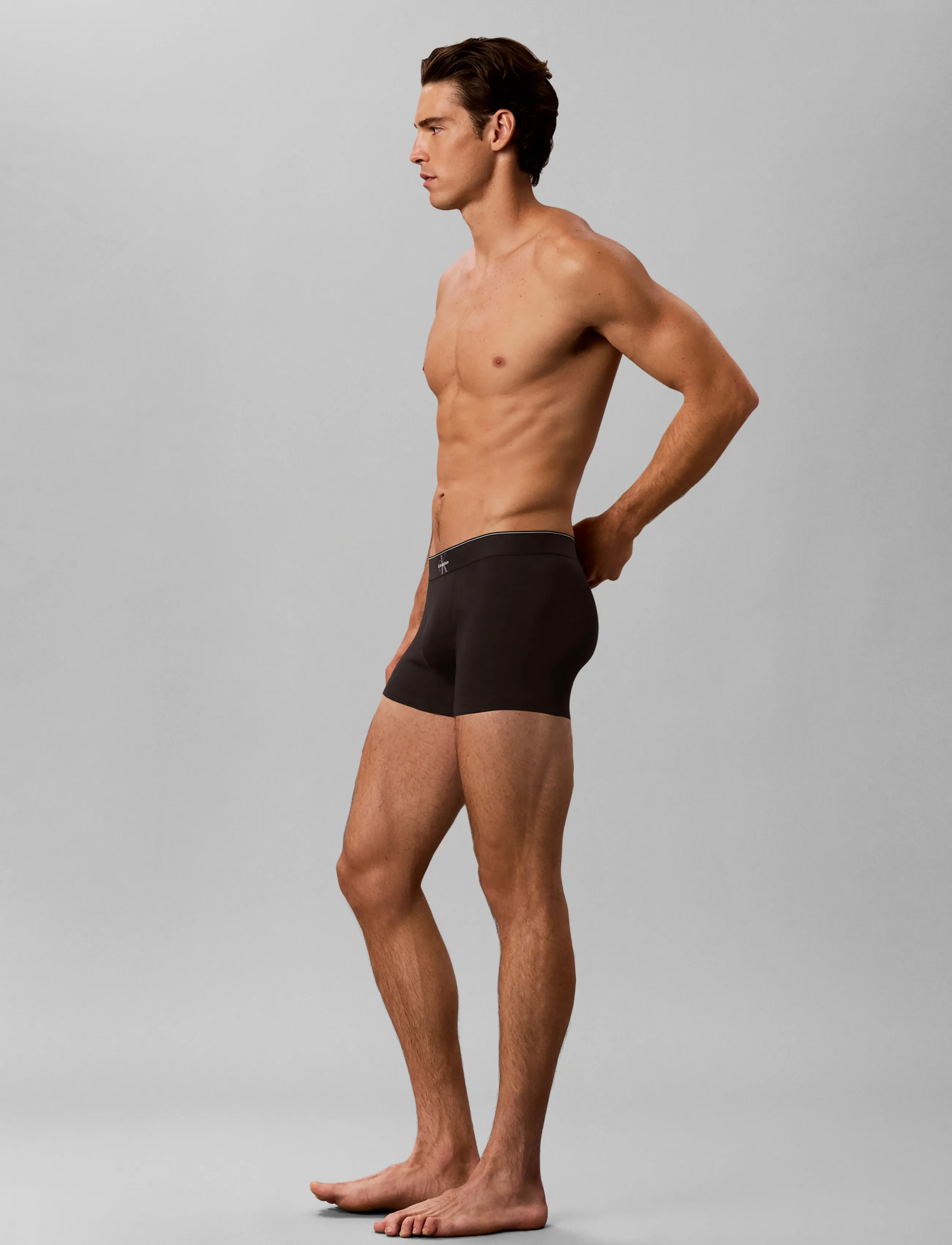 Calvin Klein - TRUNK 3PK - multipack underbukser - black bodies w  granite gray poseid - 5