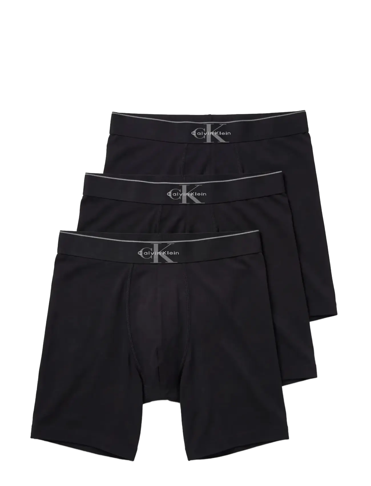 Calvin Klein BOXER BRIEF 3PK - Multipack underpants - BLACK / black
