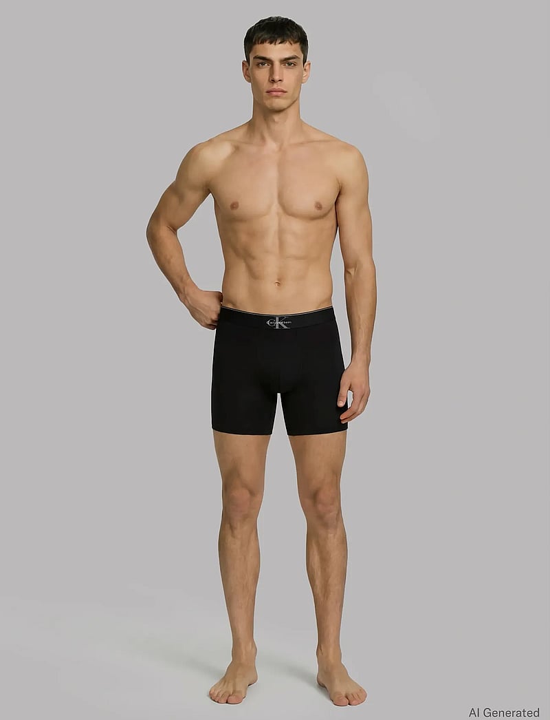 Calvin Klein - BOXER BRIEF 3PK - multipack underbukser - black - 2