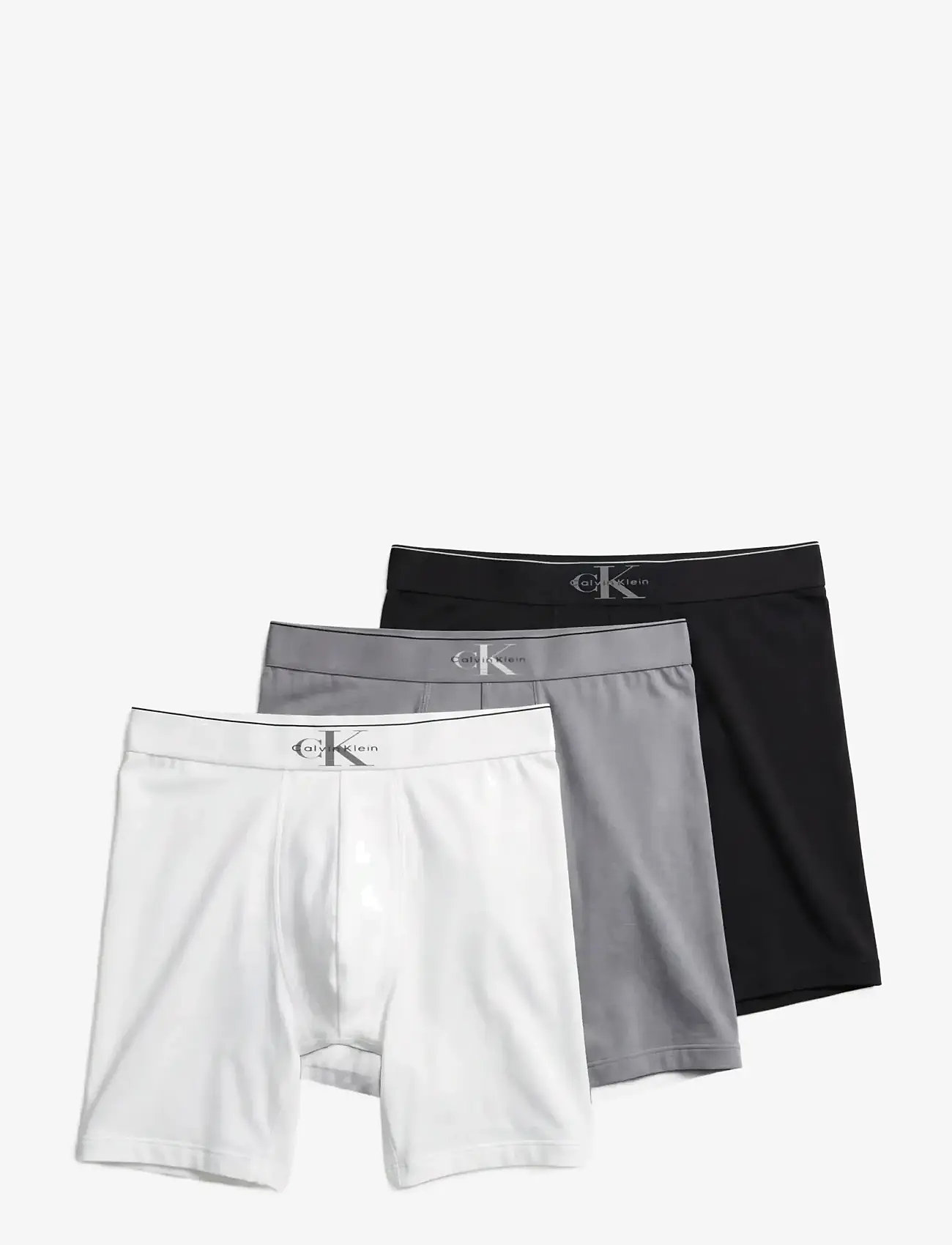 Calvin Klein - BOXER BRIEF 3PK - multipack kalsonger - black misty grey white - 1