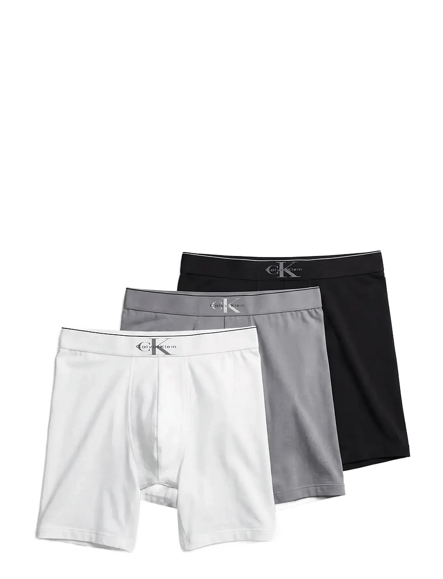 Calvin Klein - BOXER BRIEF 3PK - multipakk aluspüksid - black misty grey white - 1