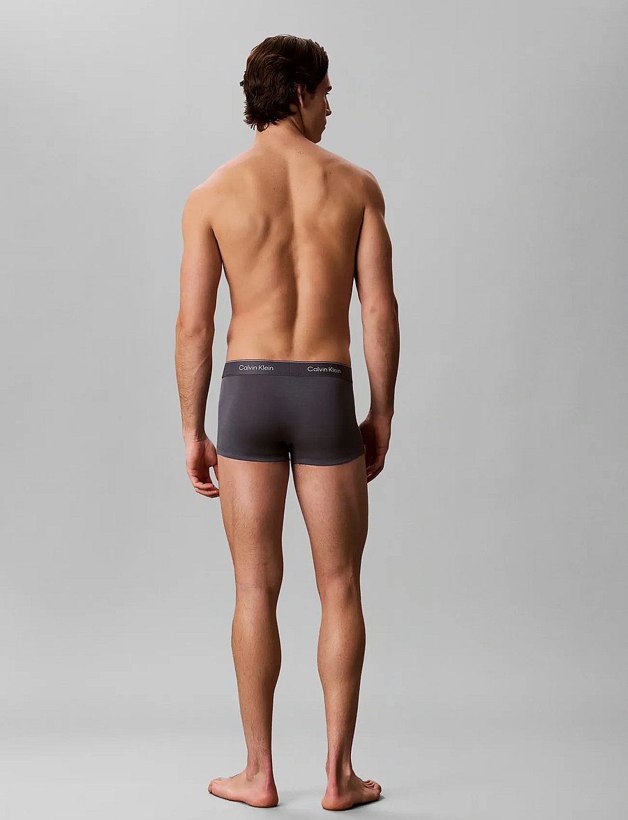 Calvin Klein - LOW RISE TRUNK 7PK - trumpikių rinkiniai - black black shoreline turbulence mi - 2
