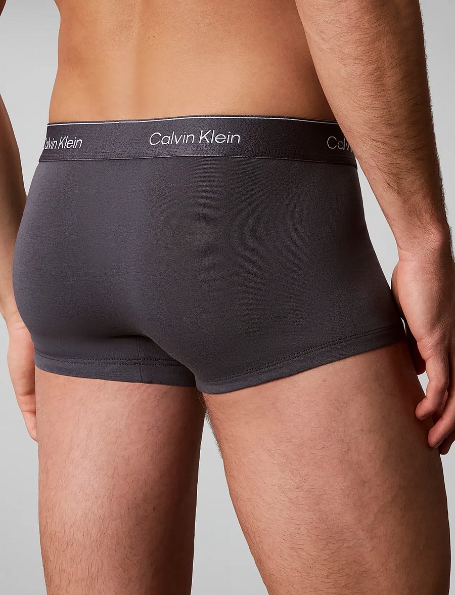 Calvin Klein - LOW RISE TRUNK 7PK - trumpikių rinkiniai - black black shoreline turbulence mi - 3