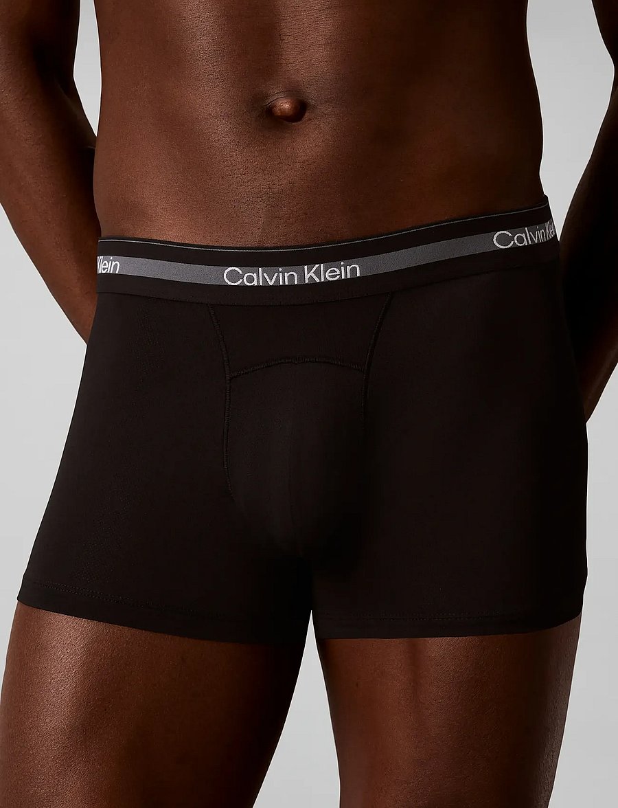 Calvin Klein - TRUNK 3PK - nærbuxur í fjölpakka - black black black - 2
