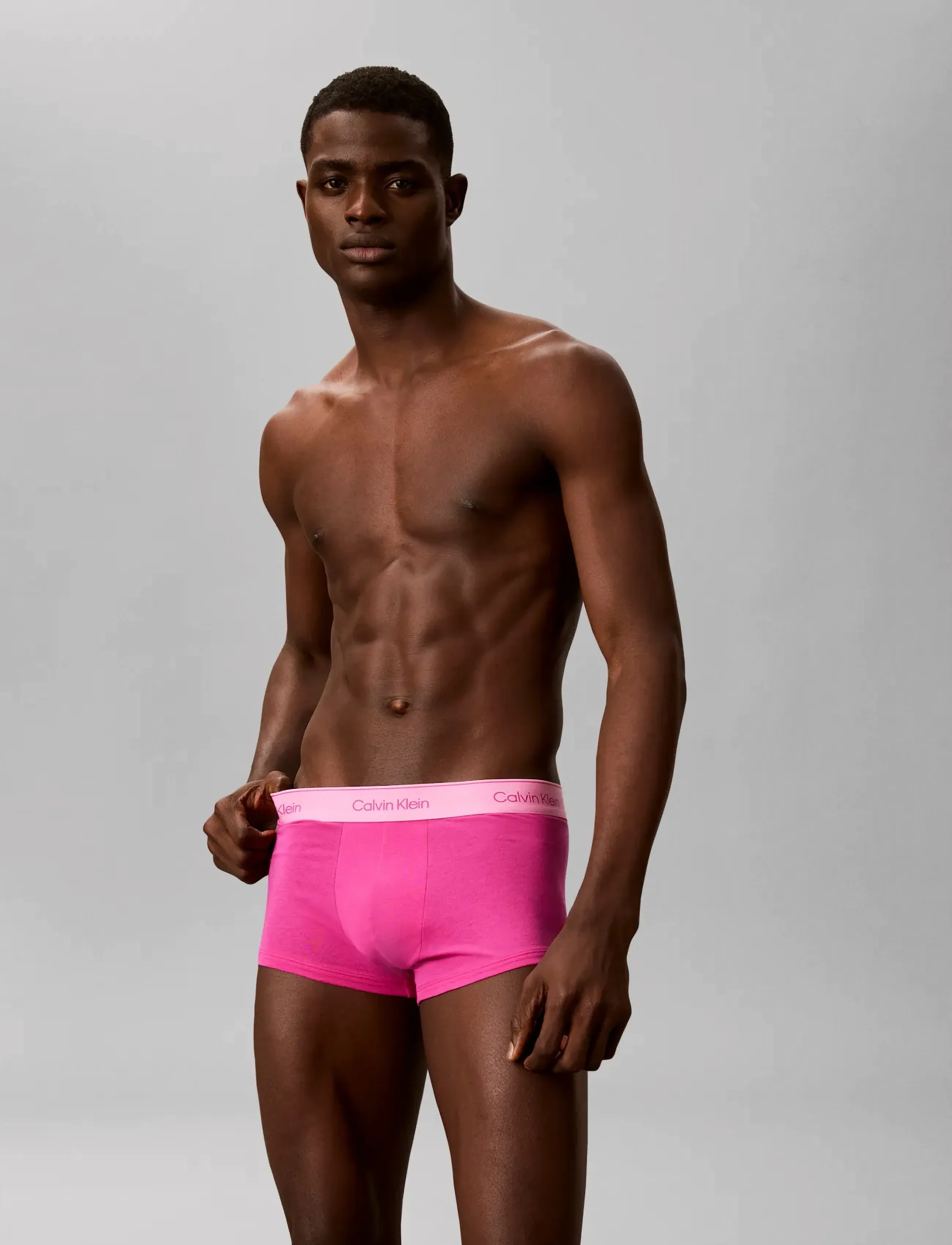 Calvin Klein LOW RISE TRUNK 5PK - Kalsonger - MARDI GRAS GREEN RELAY ORANGE GOLDE / multi