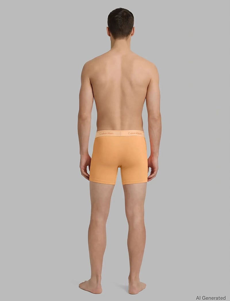 Calvin Klein - BOXER BRIEF 5PK - alushousut monipakkauksessa - mardi gras green relay orange golde - 3