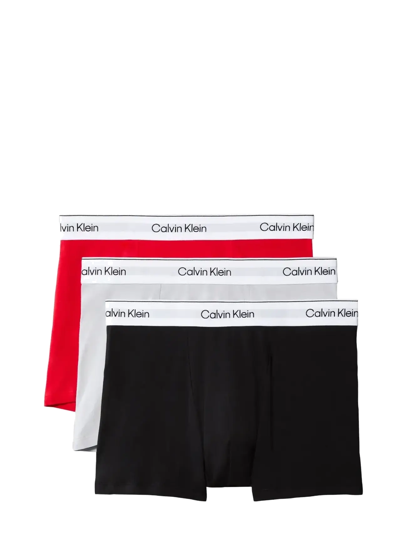 Calvin Klein RELAXED FIT TRUNK 3PK - Unterwäsche - BLACK GOJI BERRY HARBOR MIST / black