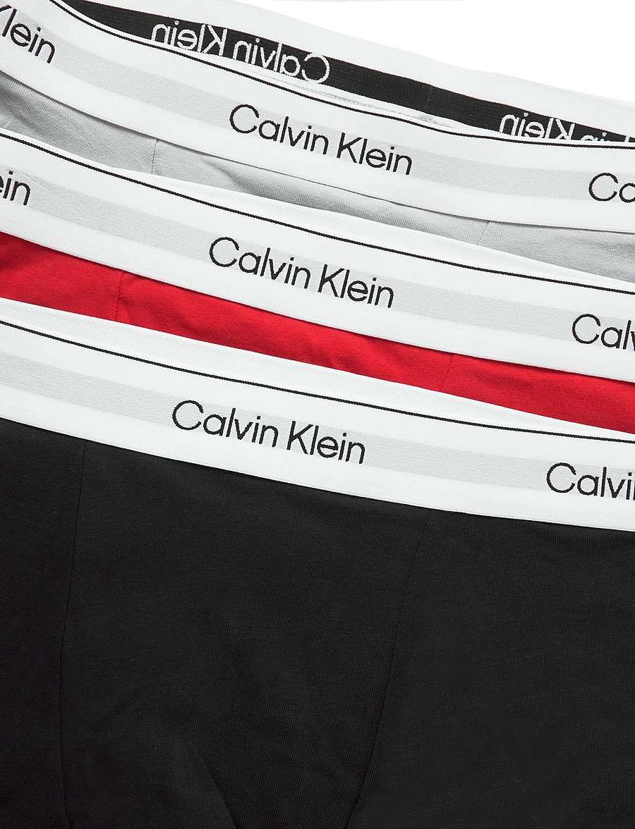 Calvin Klein - RELAXED FIT TRUNK 3PK - unterhosen im multipack - black goji berry harbor mist - 5