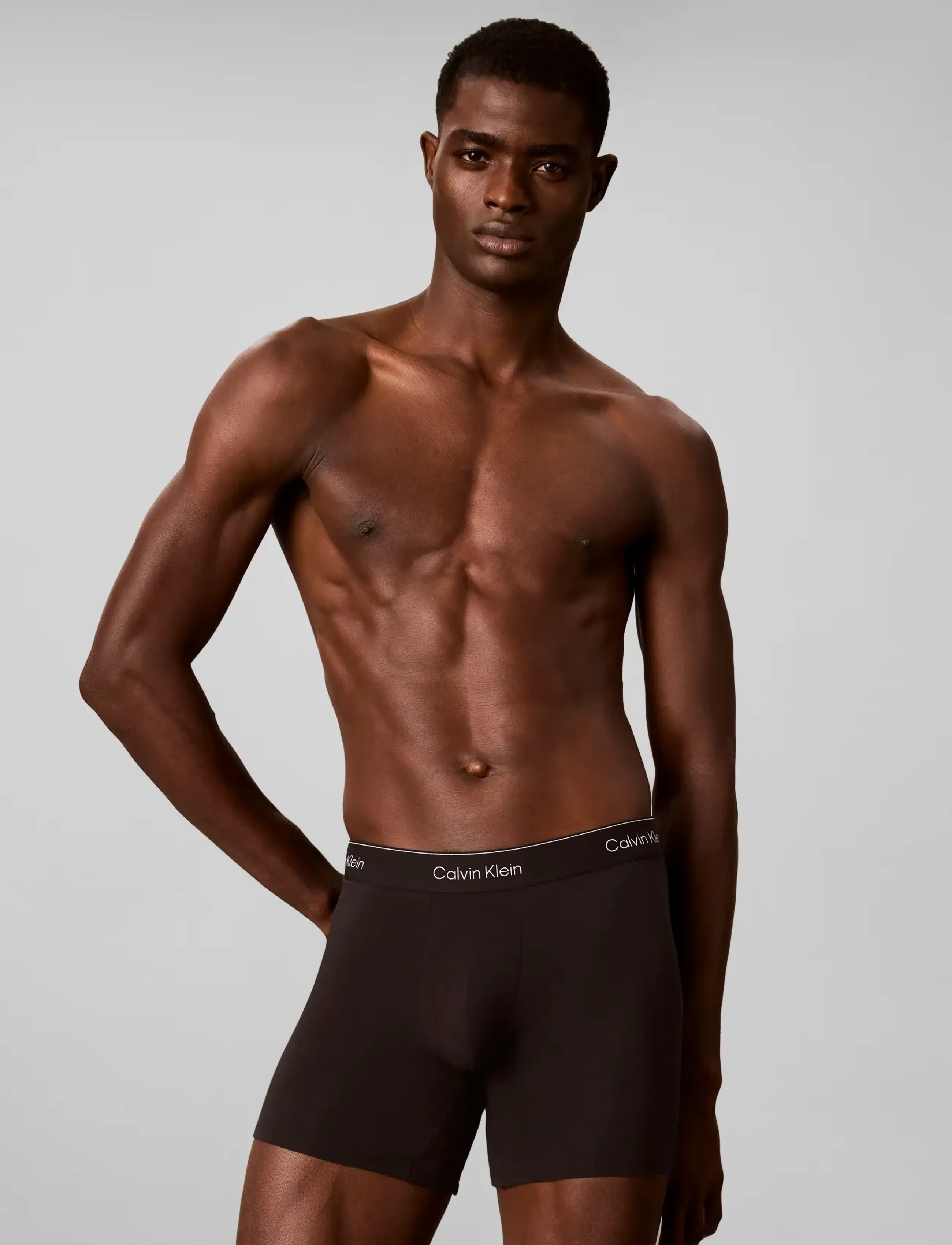 Calvin Klein - BOXER BRIEF 3PK - unterhosen im multipack - black prep emblem goji berry grisai - 0