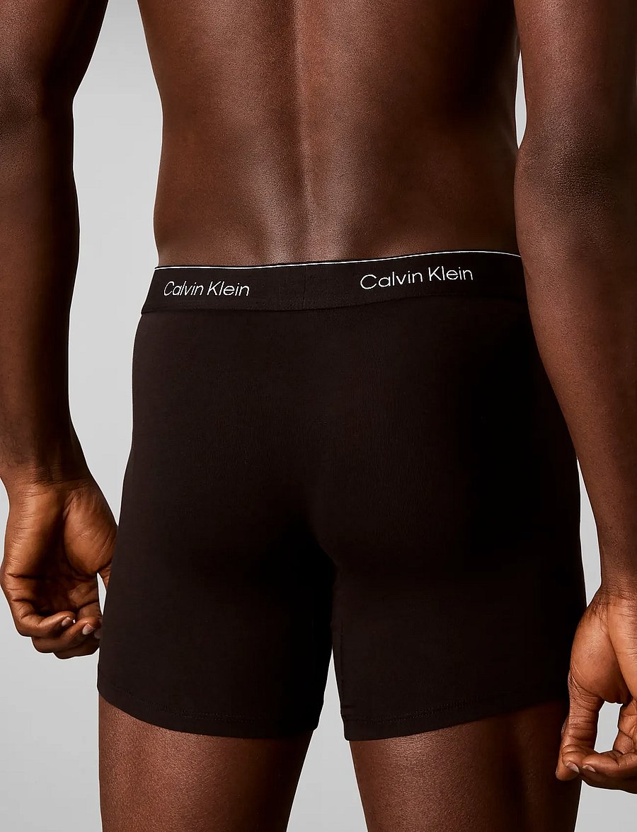 Calvin Klein - BOXER BRIEF 3PK - unterhosen im multipack - black prep emblem goji berry grisai - 3