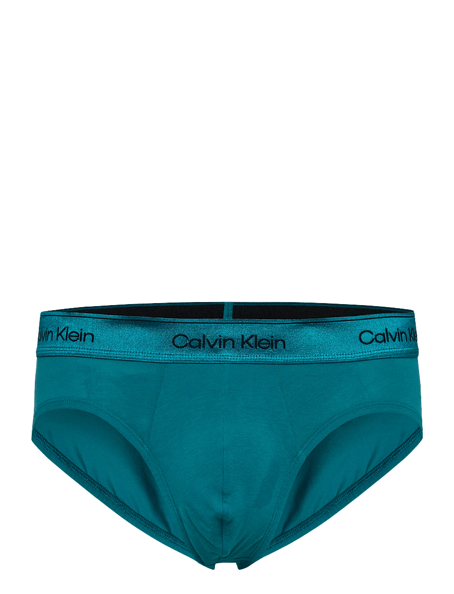 Calvin Klein - HIP BRIEF 3PK - unterhosen im multipack - black bright turquoise glacier mist - 2