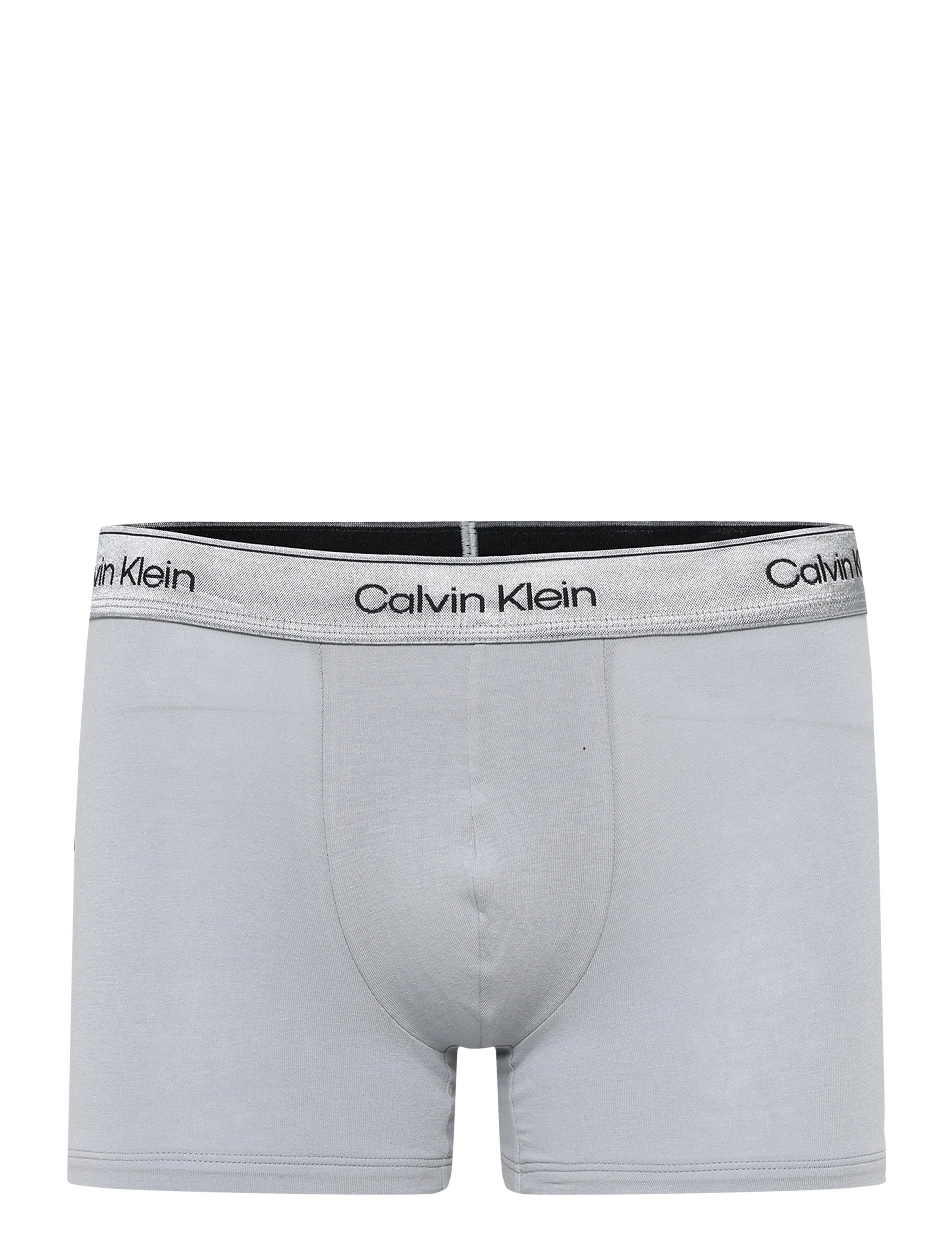 Calvin Klein - TRUNK 3PK - multipack underpants - shoreline lime cream misty grey - 2