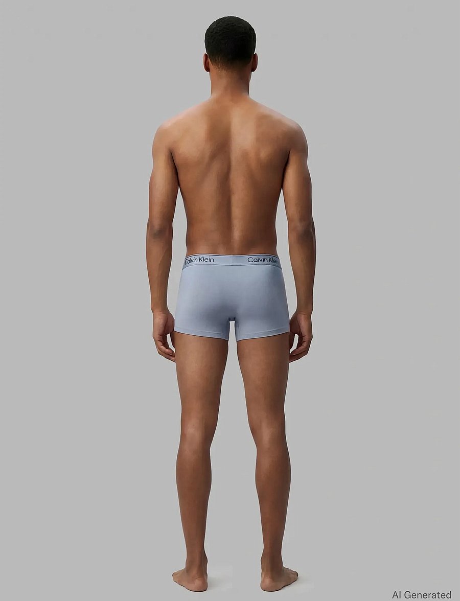 Calvin Klein - TRUNK 3PK - multipack underbukser - turbulence breezy blue soft mauve - 3