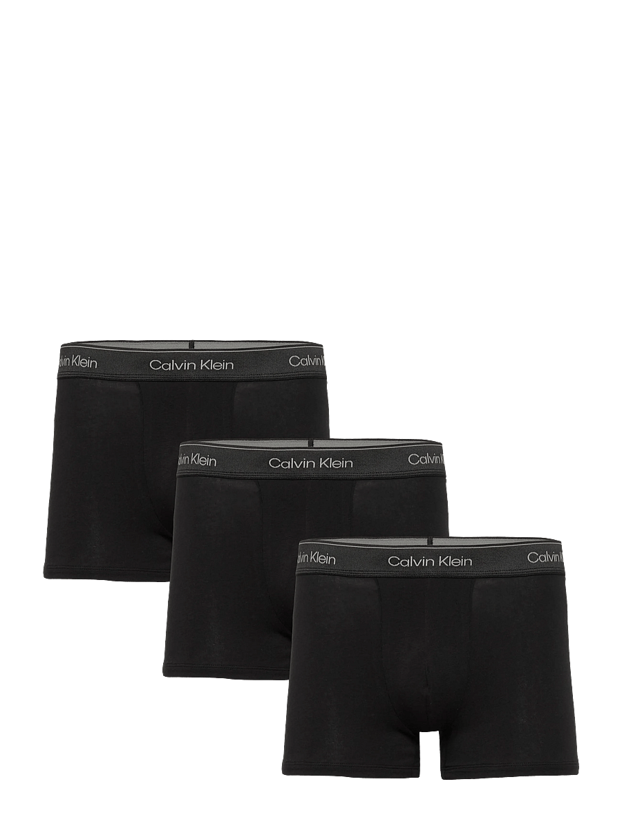 Calvin Klein - TRUNK 3PK - multipack underbukser - black - 0