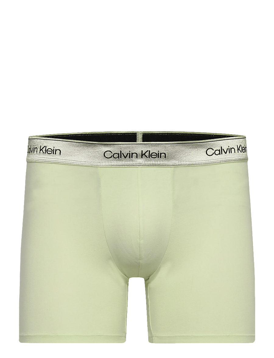 Calvin Klein - BOXER BRIEF 3PK - unterhosen im multipack - shoreline lime cream misty grey - 5