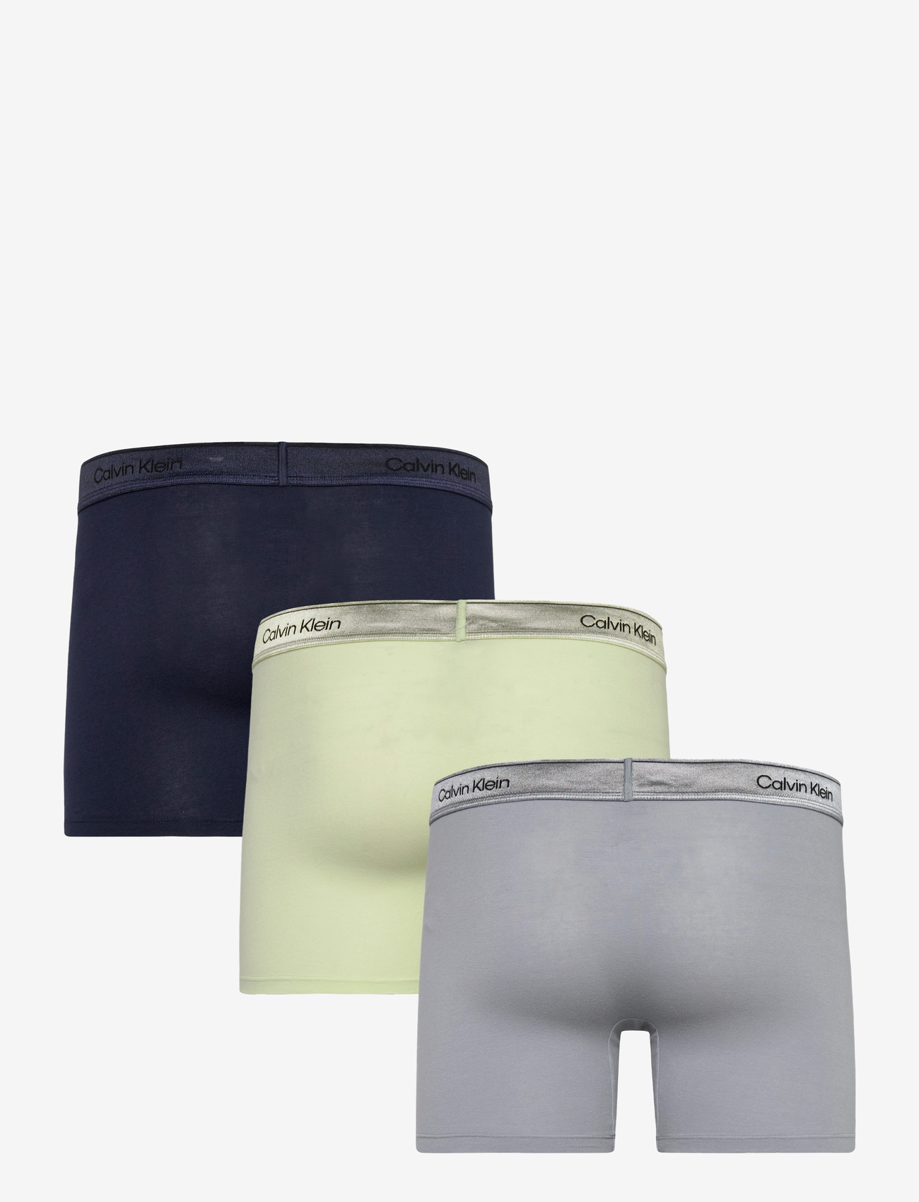 Calvin Klein - BOXER BRIEF 3PK - multipack underbukser - shoreline lime cream misty grey - 1