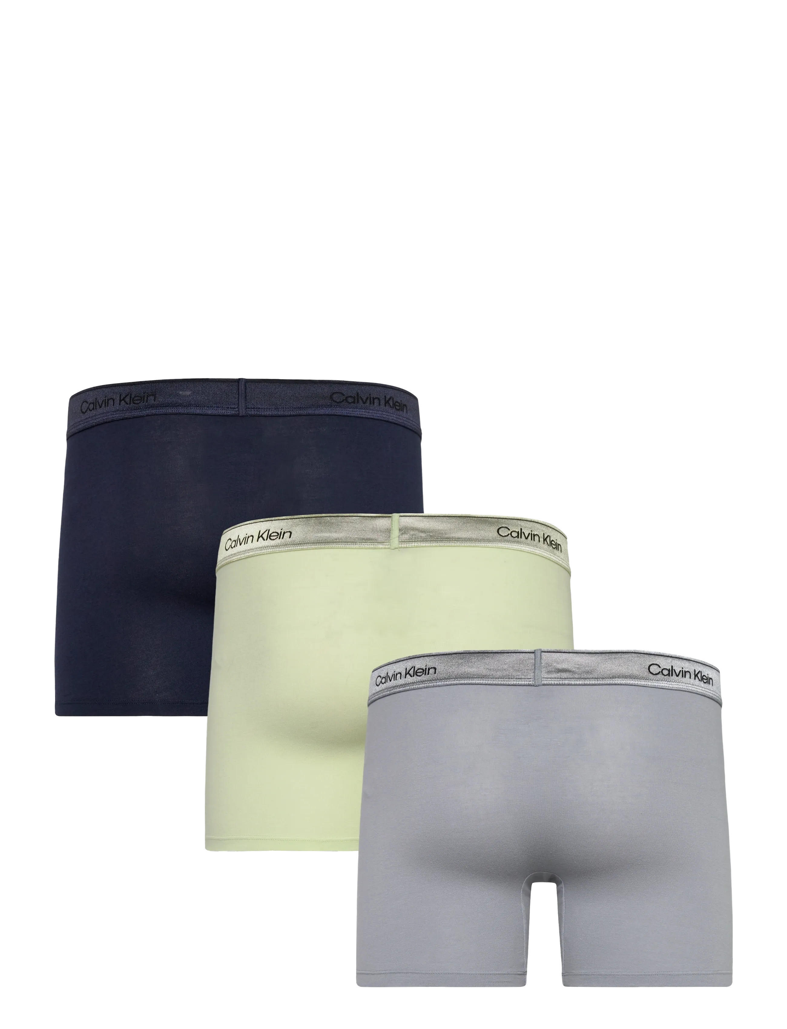 Calvin Klein - BOXER BRIEF 3PK - multipack kalsonger - shoreline lime cream misty grey - 1
