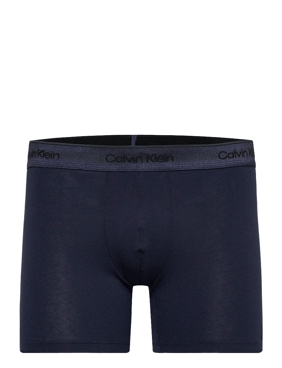 Calvin Klein - BOXER BRIEF 3PK - majtki w wielopaku - shoreline lime cream misty grey - 4