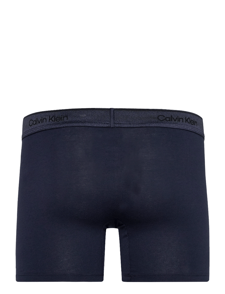 Calvin Klein - BOXER BRIEF 3PK - majtki w wielopaku - shoreline lime cream misty grey - 5